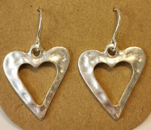 Independent Station Retro Heart-shaped Valentine's Day Earring