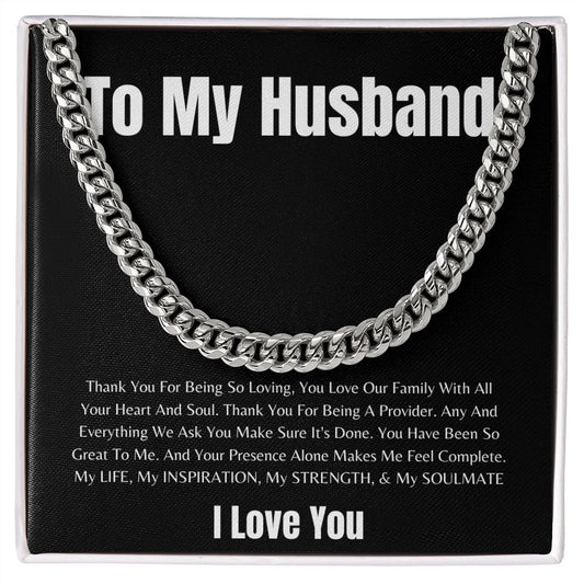 Cuban Link Chain For My Husband