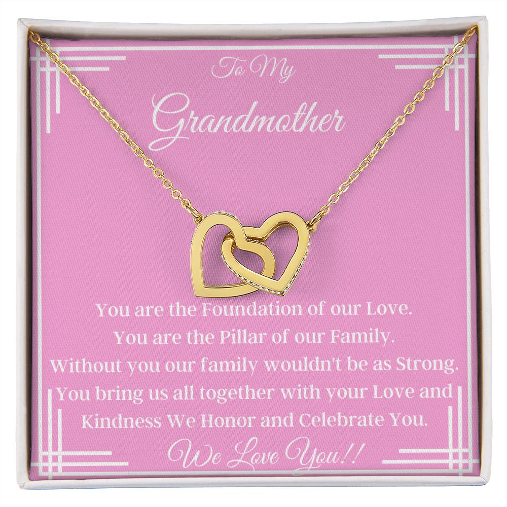 Interlocking Hearts For Grandma