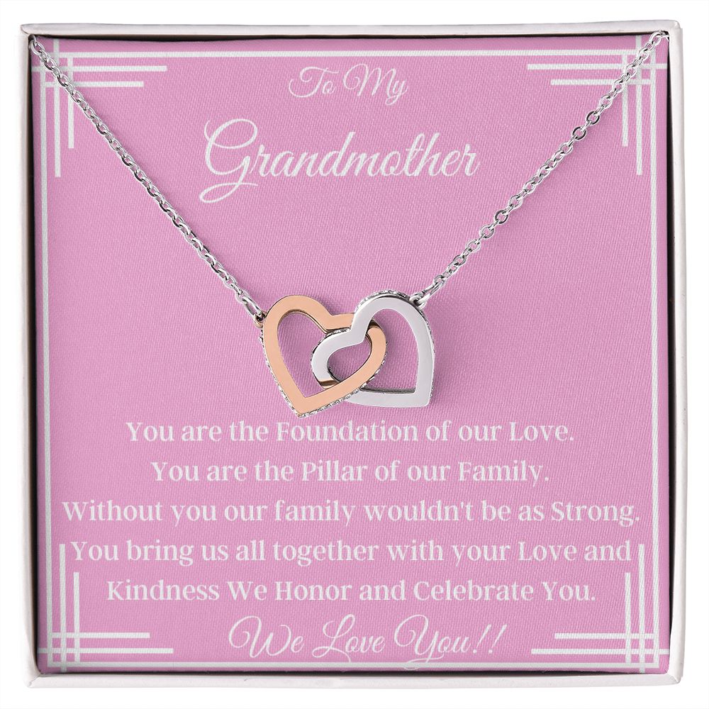 Interlocking Hearts For Grandma