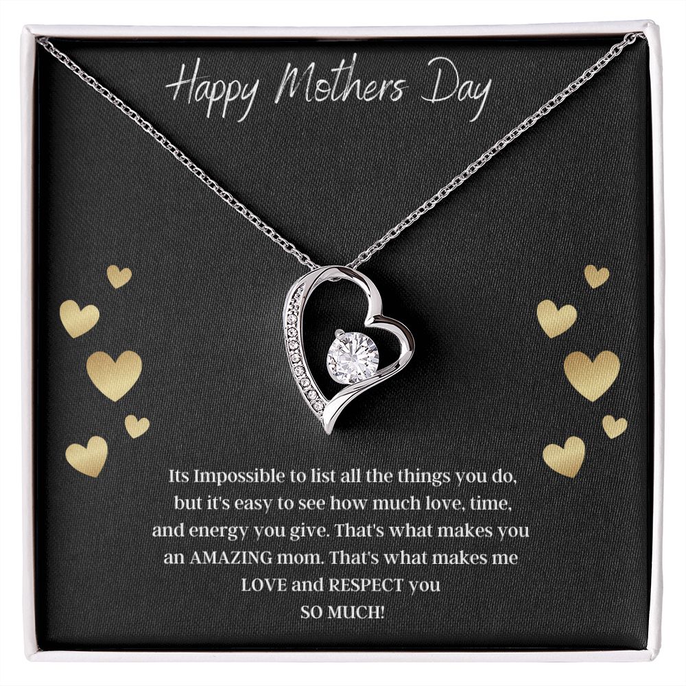 Heart Necklace-Mother's Day