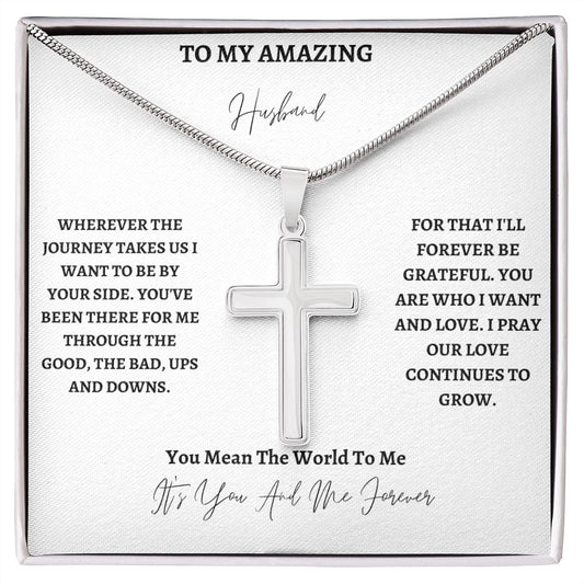 Cross Necklace For Husband