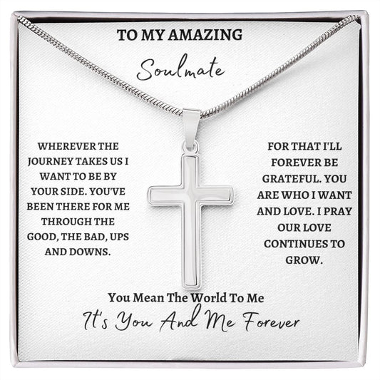 Cross Necklace For Soulmate