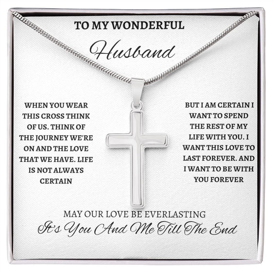 Cross Necklace For Husband